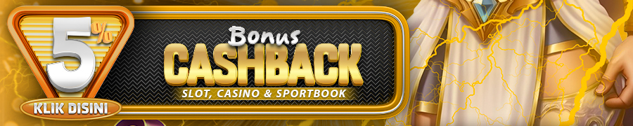 BONUS CASHBACK 5%